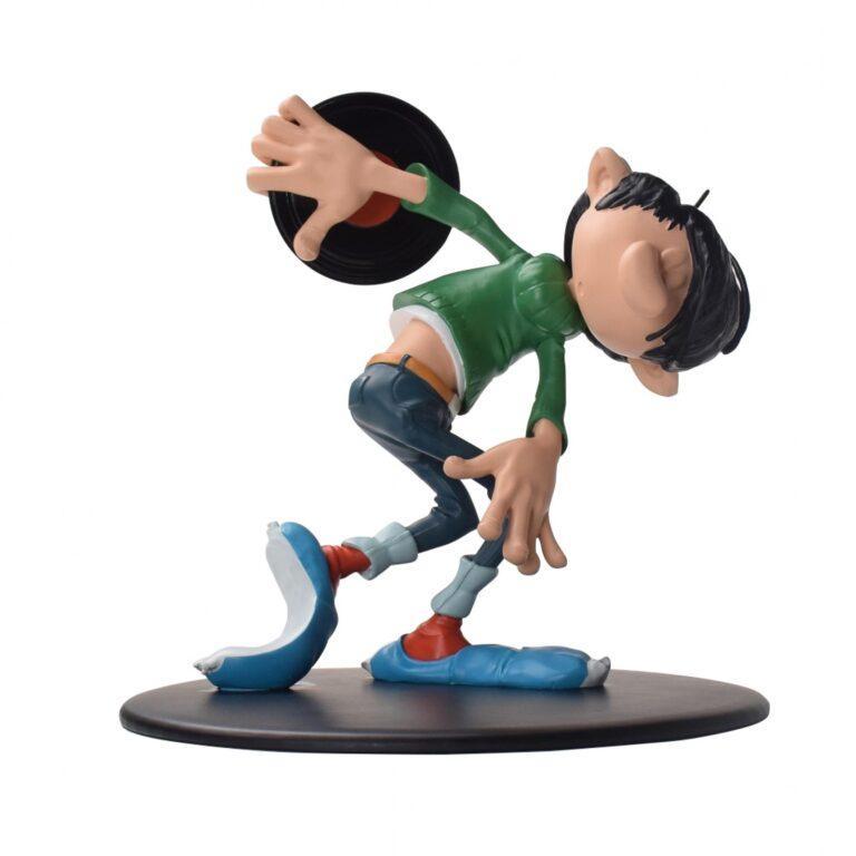 figurine gaston discobole version polychrome