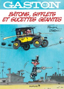 Gaston Selection 3 Batons, sifflets et sucettes géantes
